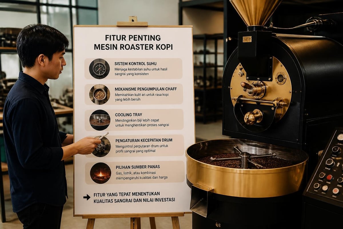 Fitur roaster kopi