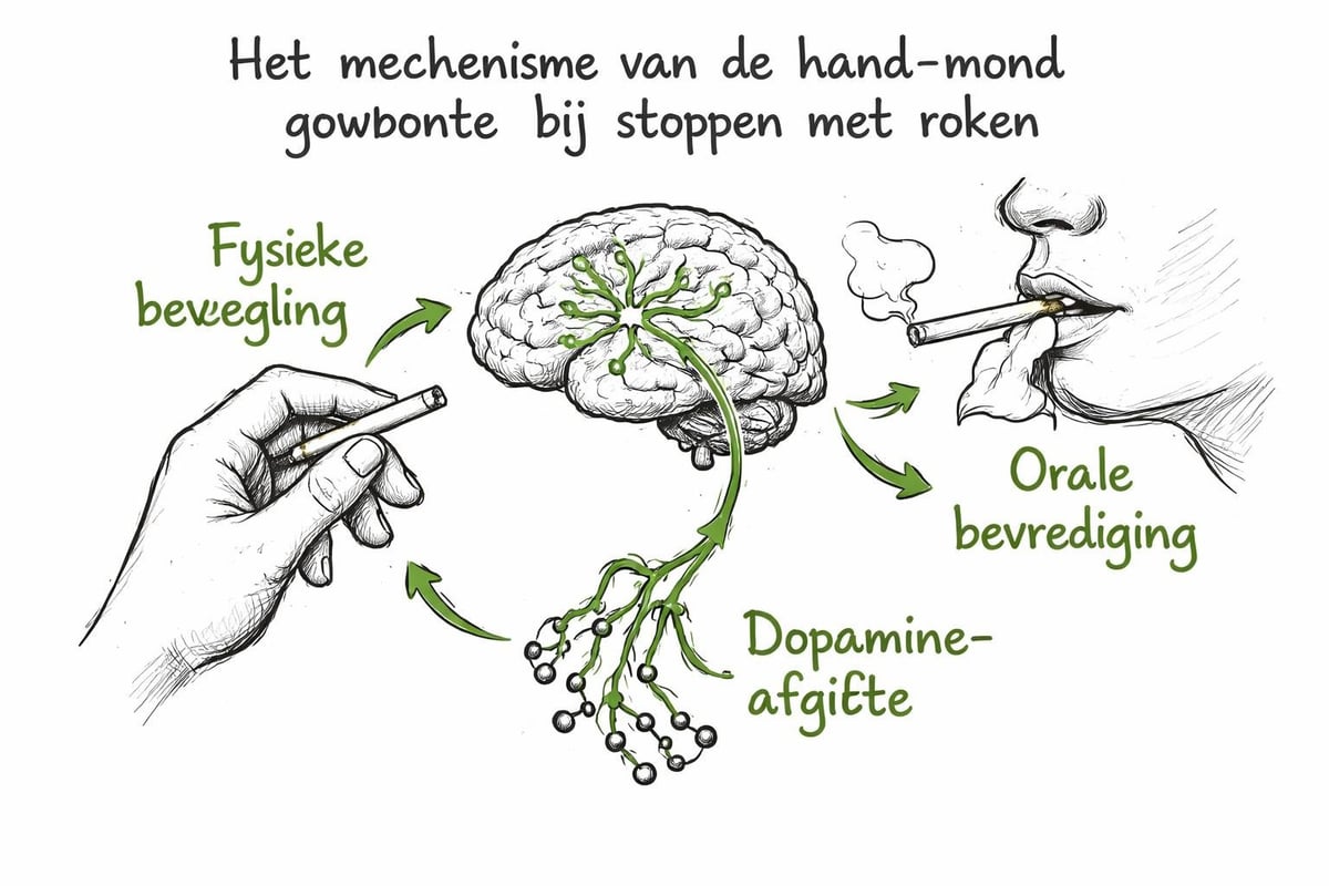 Hand-mond gewoonte vervangen