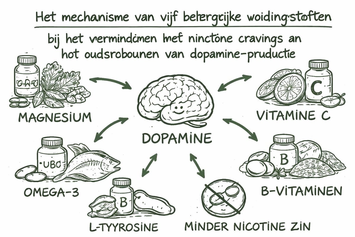 Voedingsstoffen tegen nicotine cravings