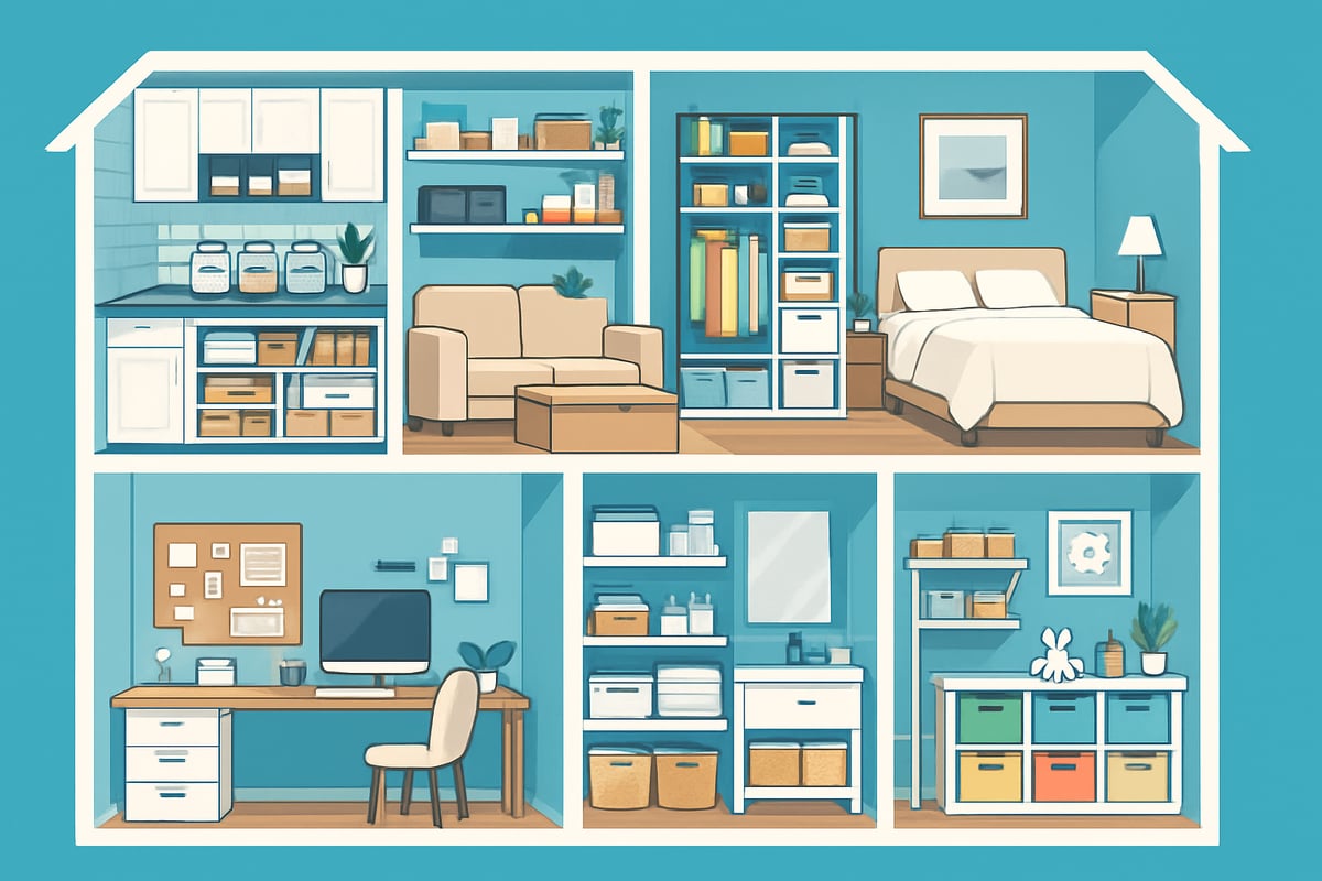 Step 2: Room-by-Room Organization Strategies