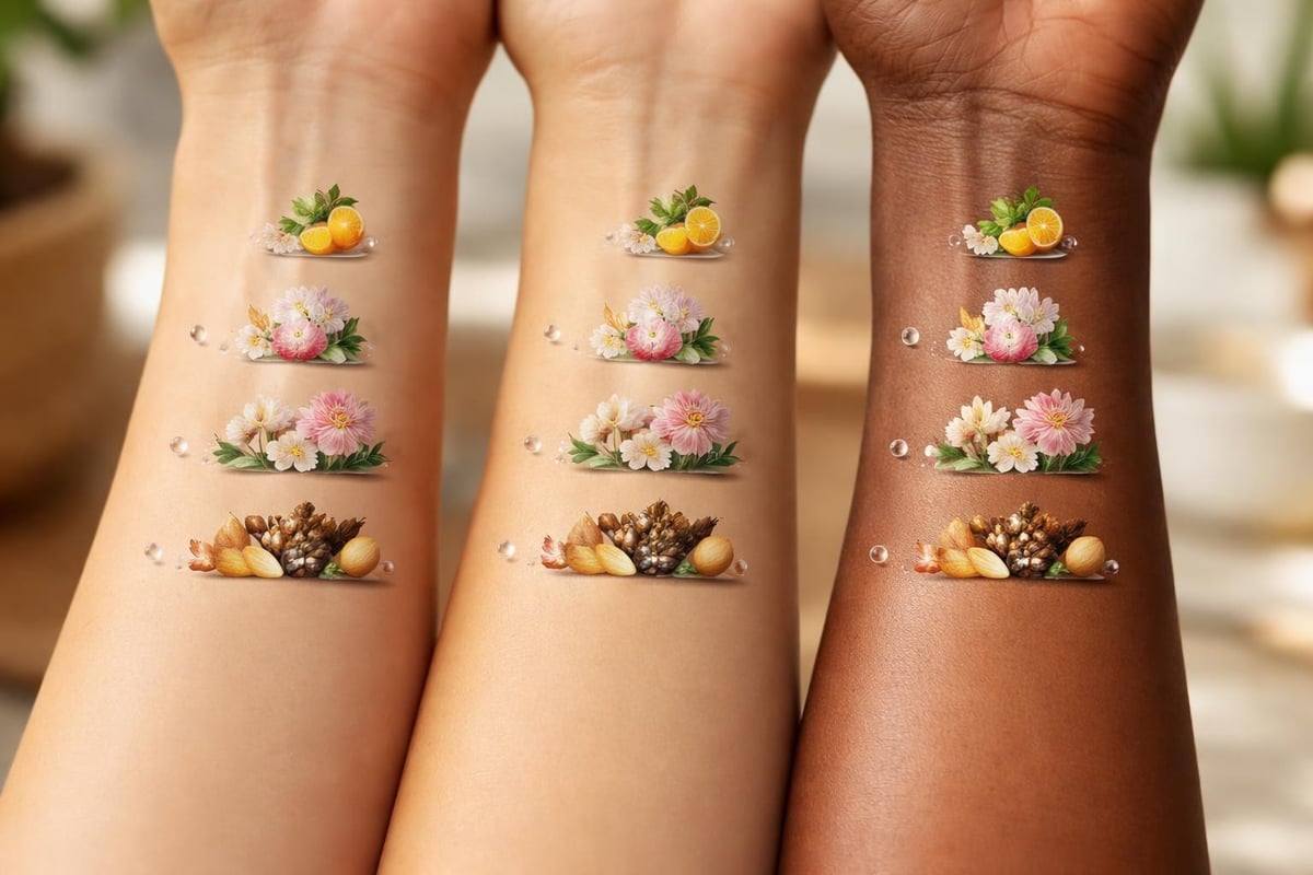 Duftpyramide und Hauttypen