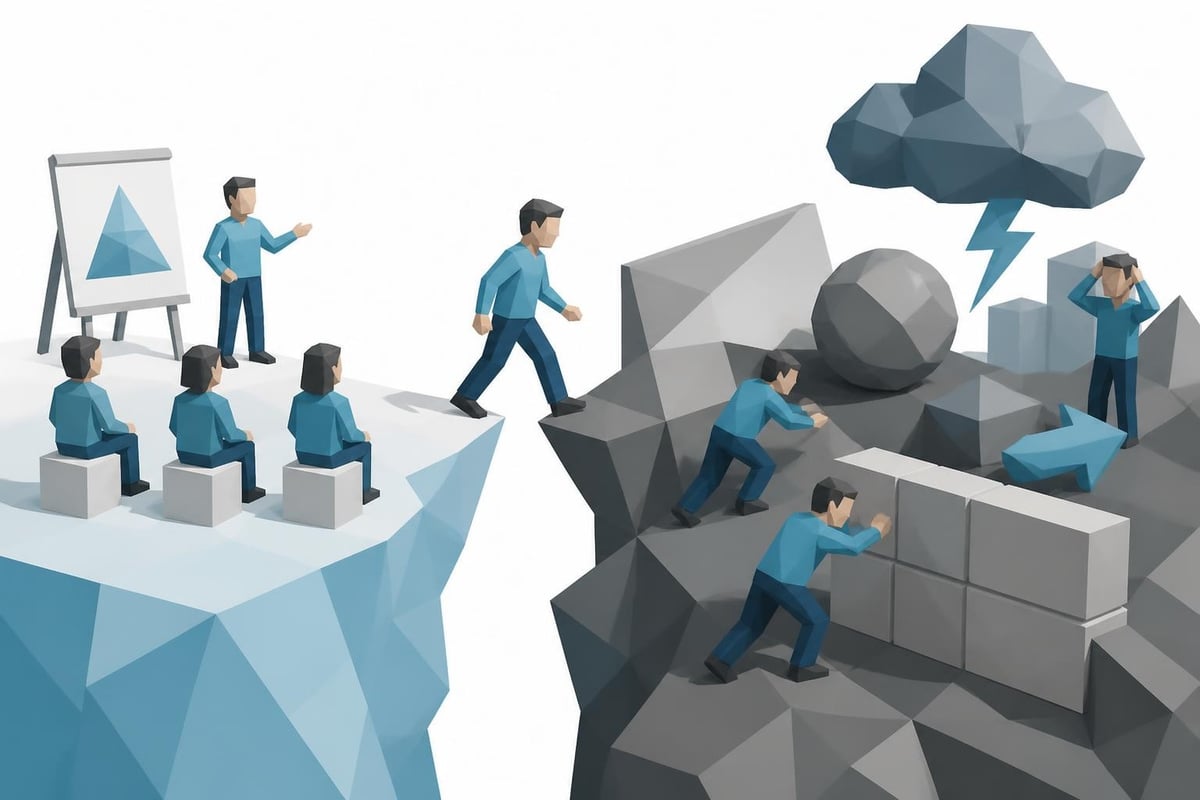 Leadership training failure patterns
