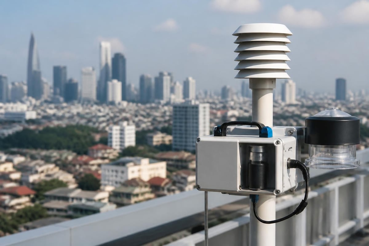 Commercial air quality sensor components