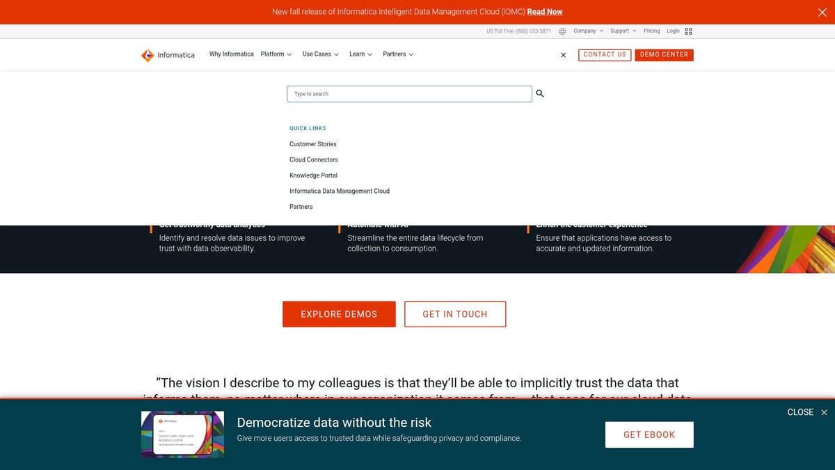7 Essential Validation Tools to Streamline Your Workflow in 2025 - Informatica Data Quality