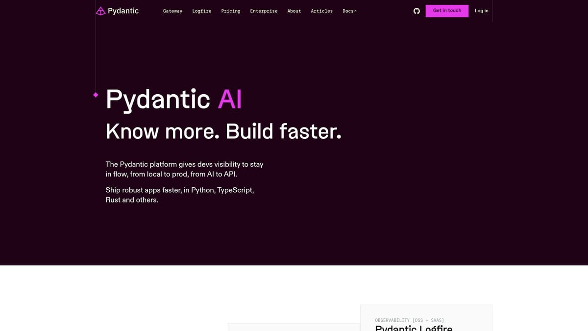 7 Essential Validation Tools to Streamline Your Workflow in 2025 - PydanticAI