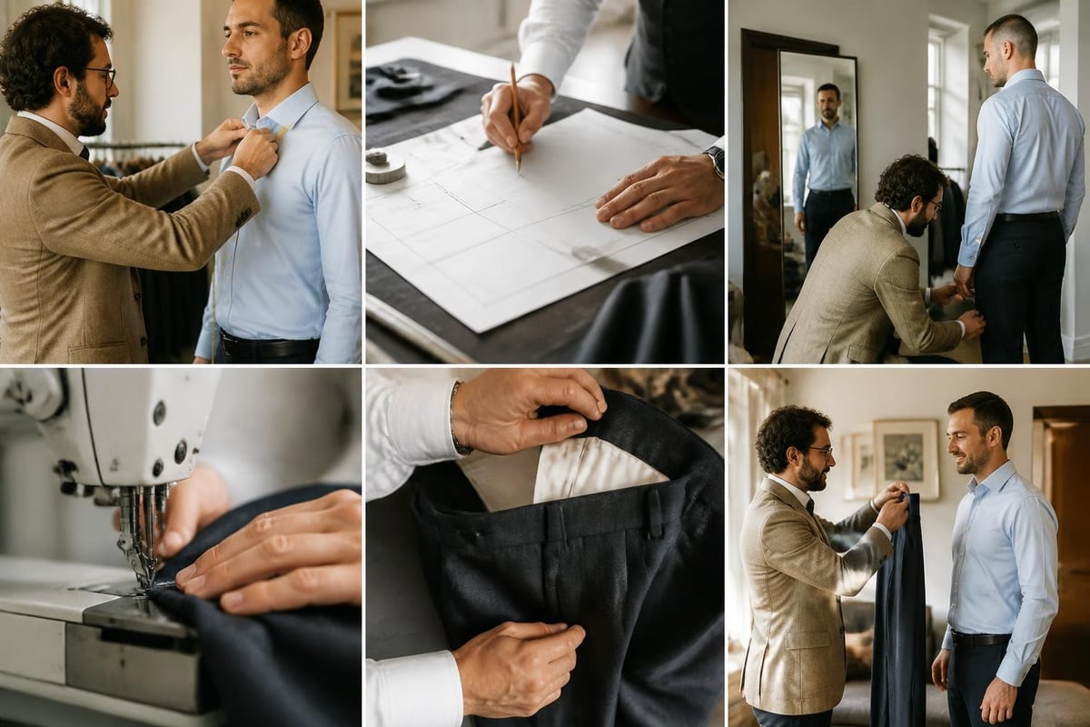 Tailoring process steps