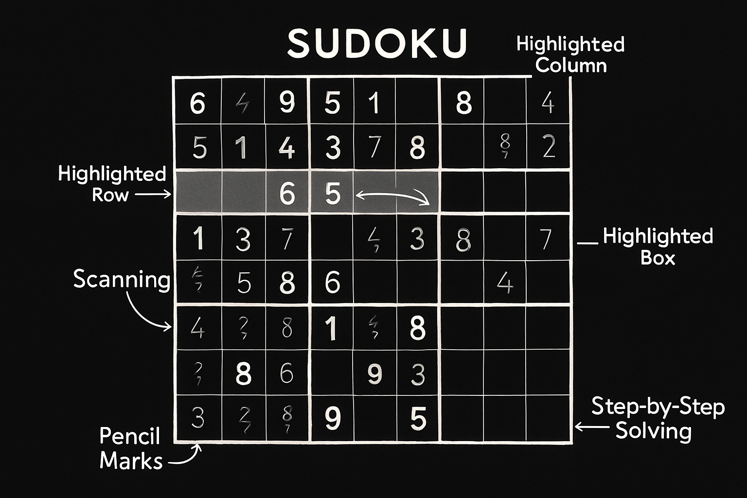Step-by-Step: Core Sudoku Solving Techniques