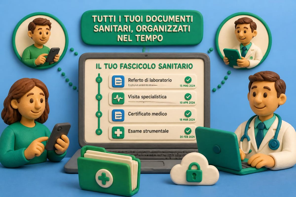 Organizzazione documenti sanitari digitali