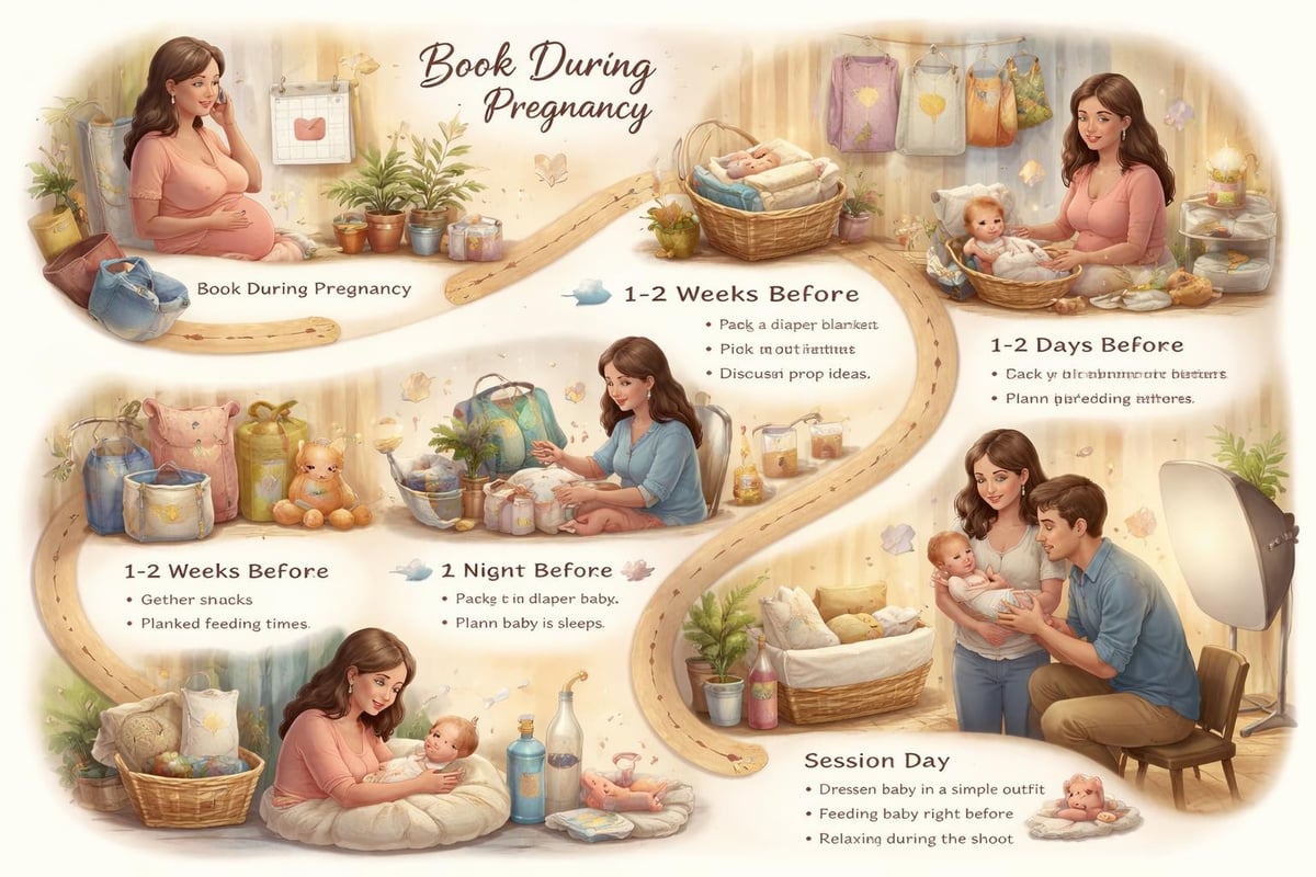 Newborn session preparation