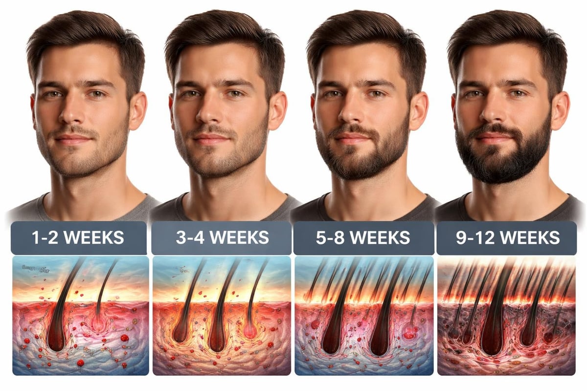90-day beard transformation