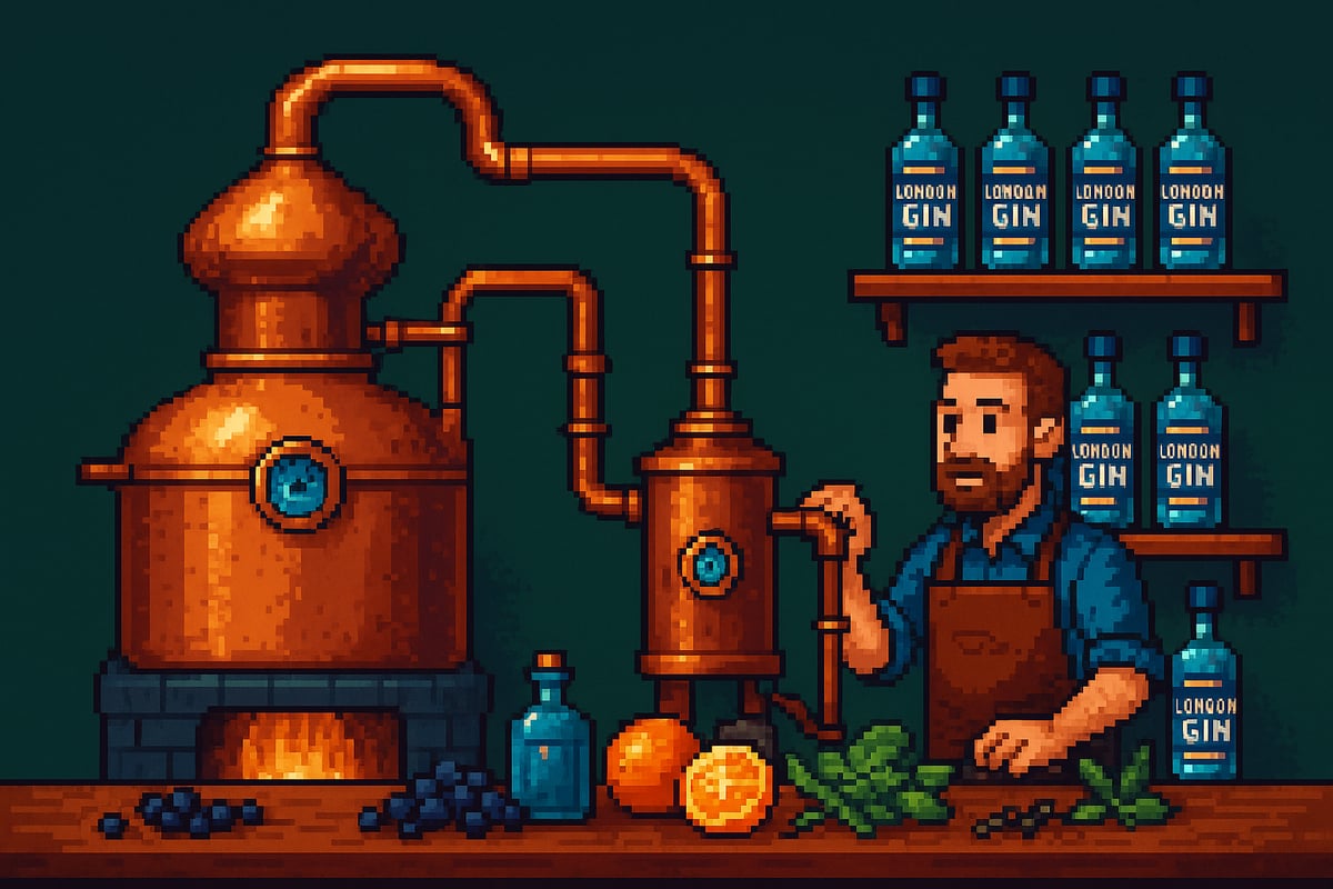 La Produzione del London Gin: Tecniche, Botaniche e Innovazione