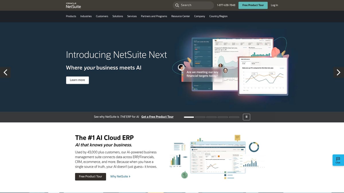 9 Essential ERP CRM Solutions Transforming Business in 2026 - Oracle NetSuite