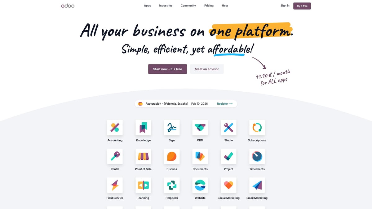 9 Essential ERP CRM Solutions Transforming Business in 2026 - Odoo ERP & CRM