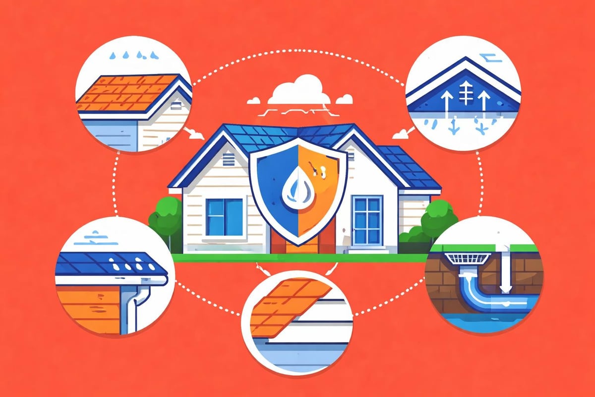 Integrated exterior protection systems