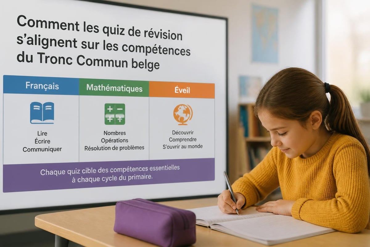 Référentiels Tronc Commun et quiz