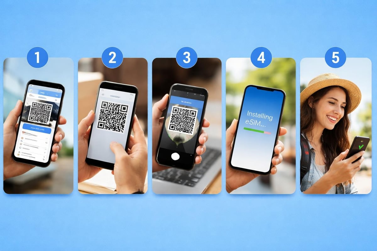 ESIM activation process