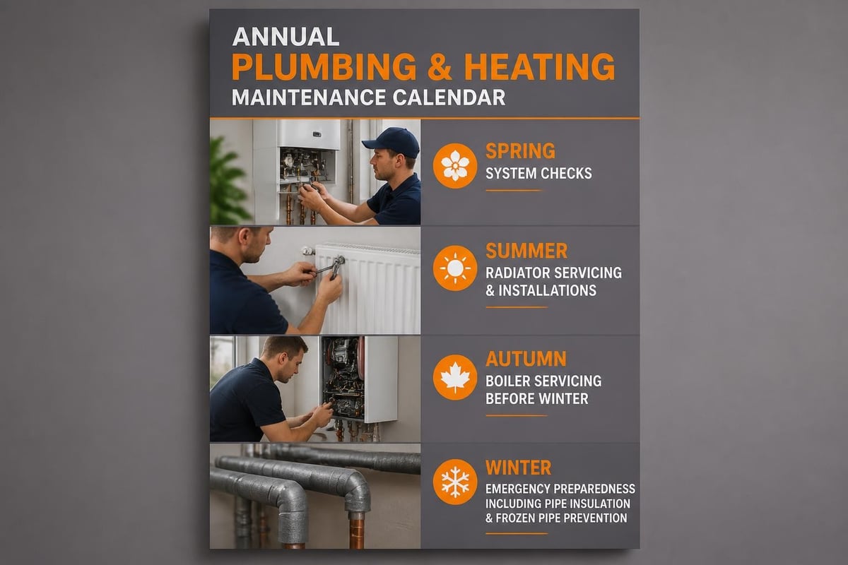 Preventative plumbing maintenance schedule