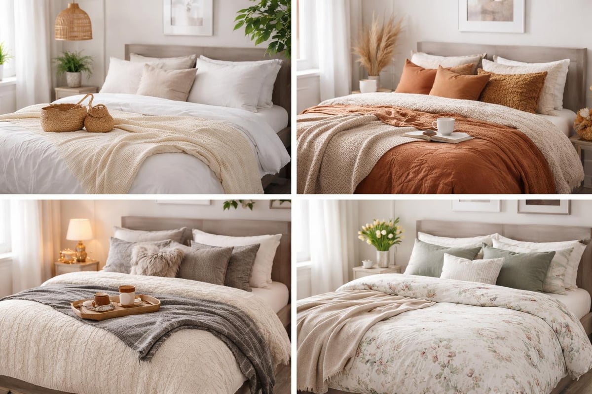 Seasonal bedding rotation