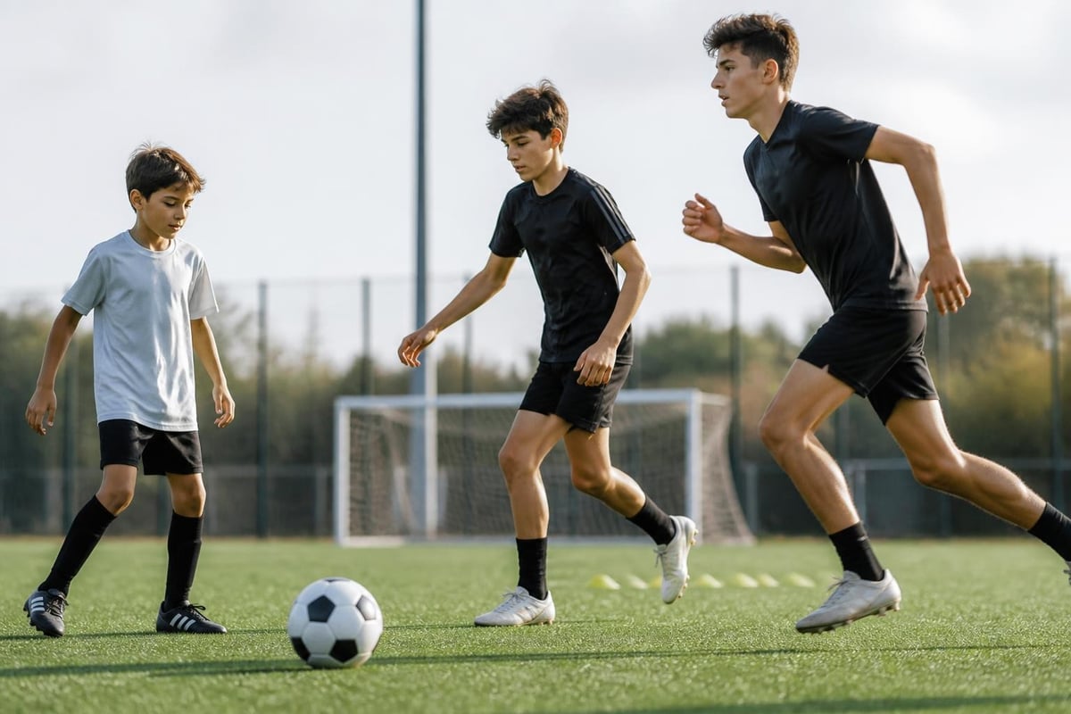 Youth soccer program types and levels