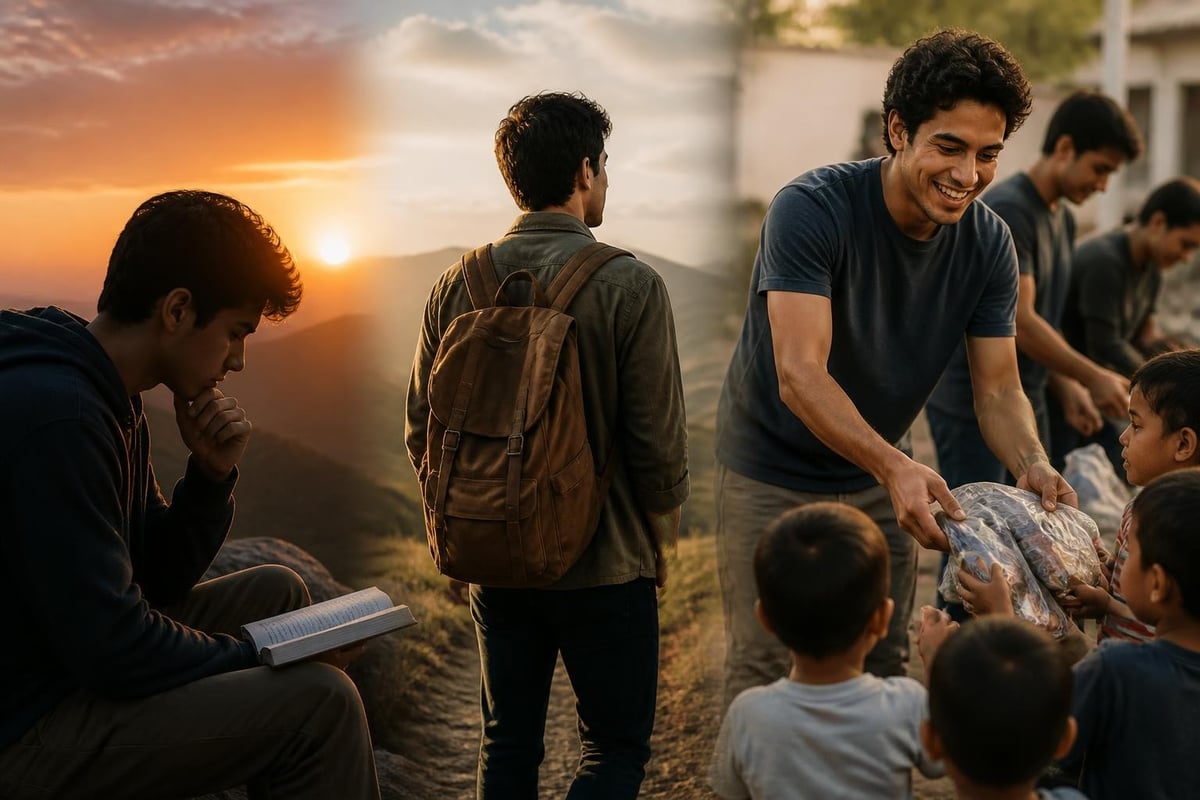 Jovenes viviendo misión cristiana