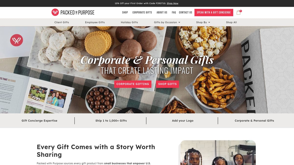 9 Amazing Custom Corporate Gift Boxes to Impress in 2025 - Packed with Purpose: Social Impact Gift Boxes