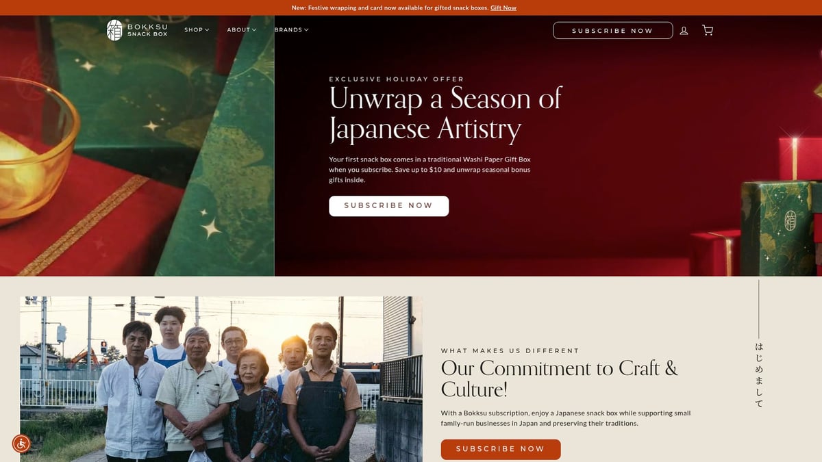 9 Amazing Custom Corporate Gift Boxes to Impress in 2025 - Bokksu: Japanese Snack & Culture Gift Boxes