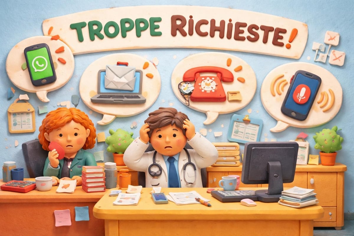 Flusso disordinato richieste pazienti