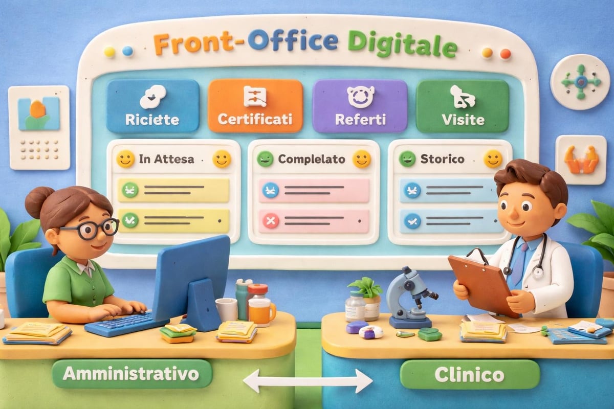 Inbox organizzata richieste MMG