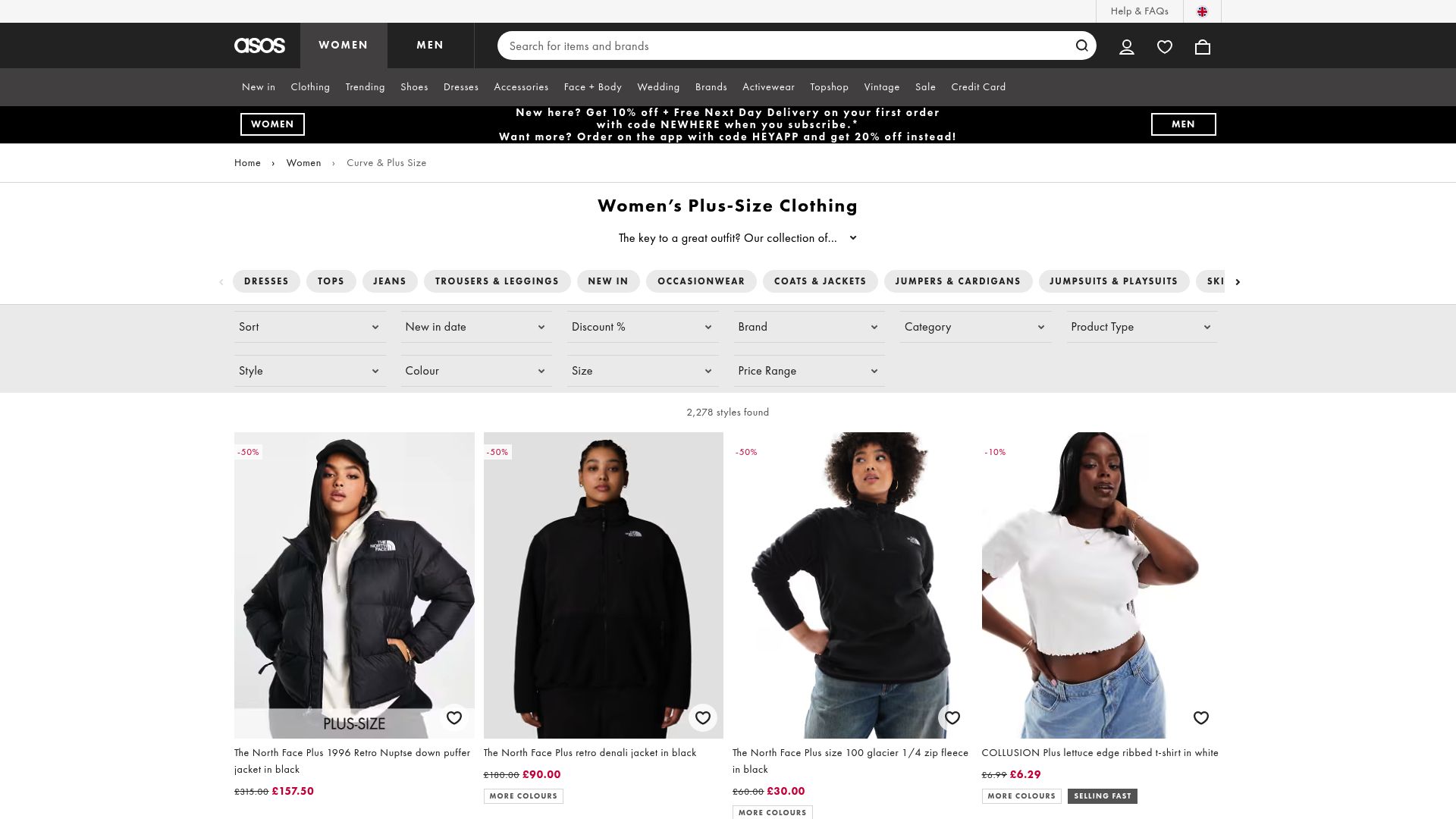 10 Best Plus Size Clothing Online Stores in 2025 - ASOS Curve