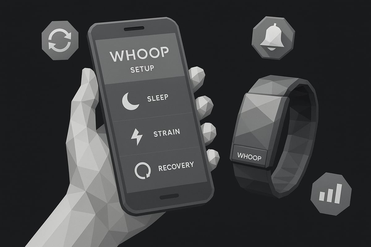 Setting Up and Navigating the WHOOP App