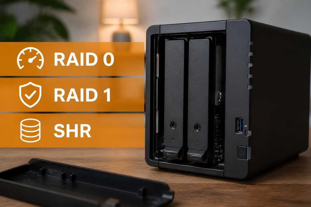 RAID configuration options