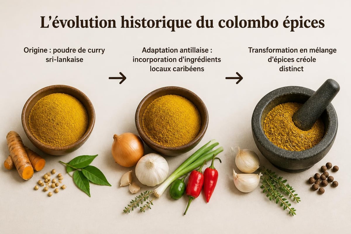 Migration des épices entre l'Asie du Sud et les Caraïbes