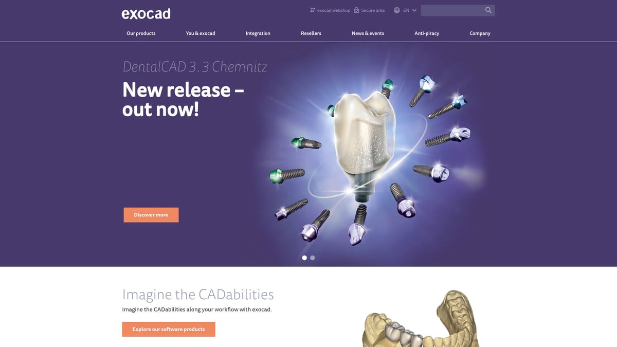 7 Essential Dental Laboratory Software Solutions for 2026 - exocad DentalCAD