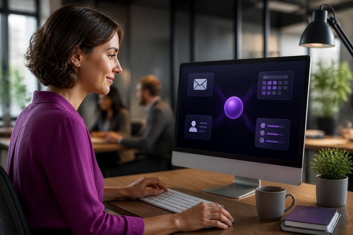 Desktop AI assistant workflow