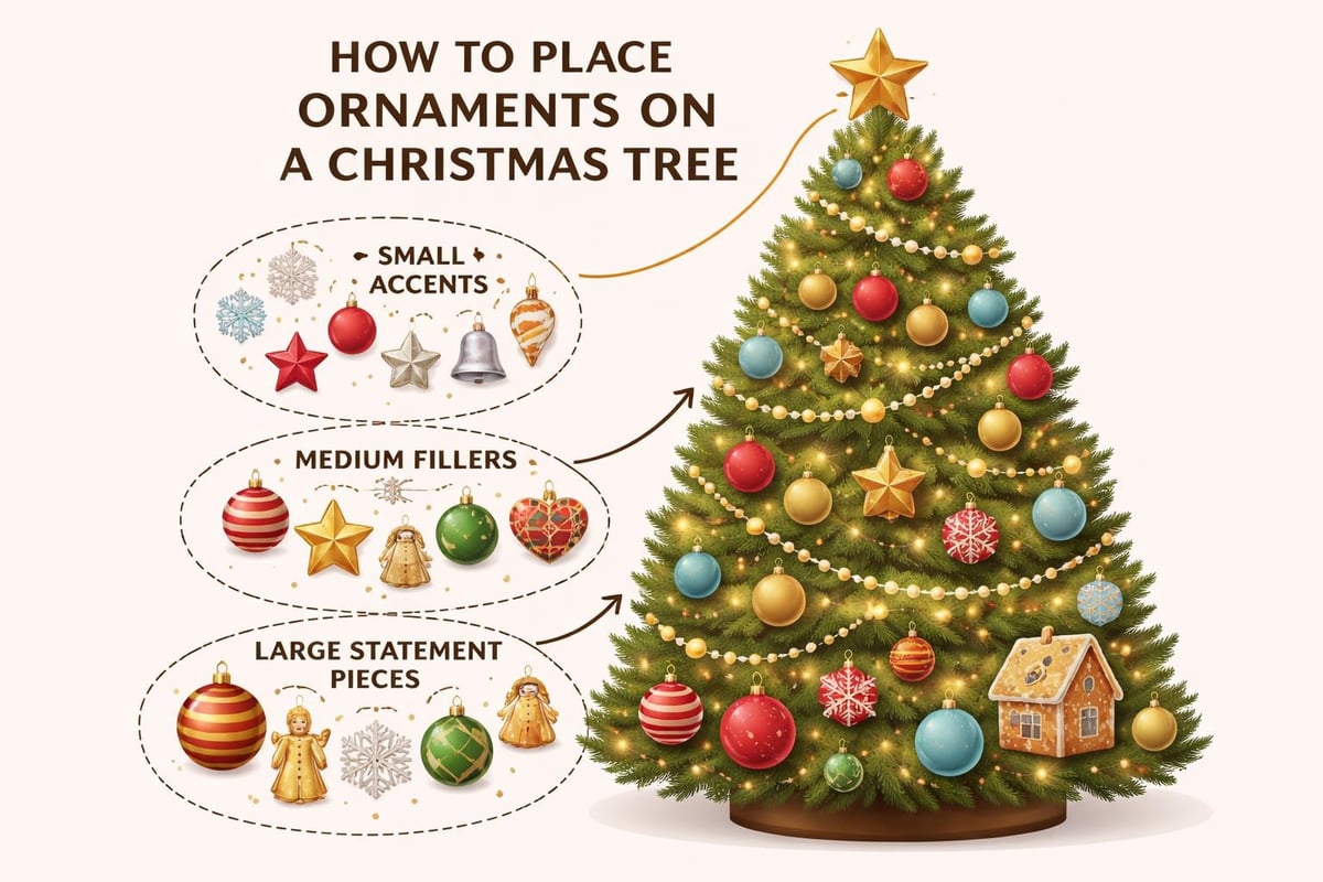 Ornament placement technique