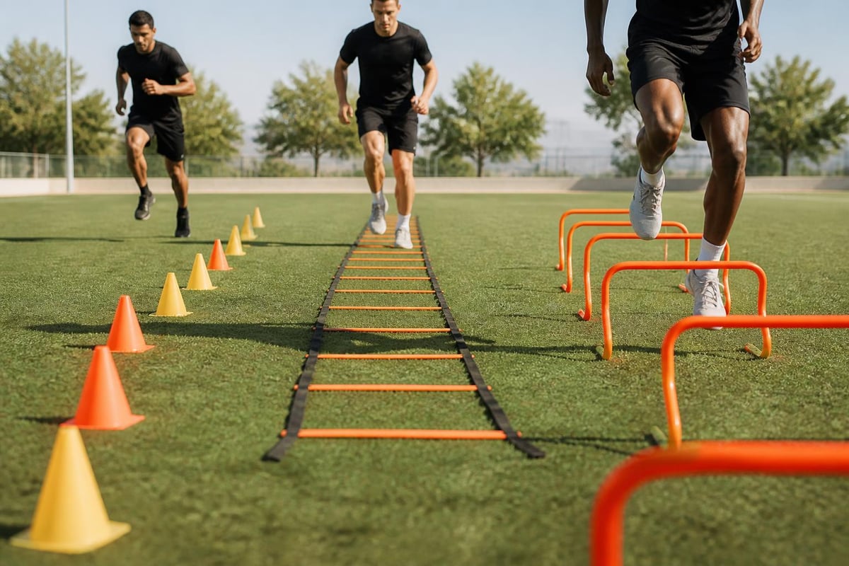 Agility training progression