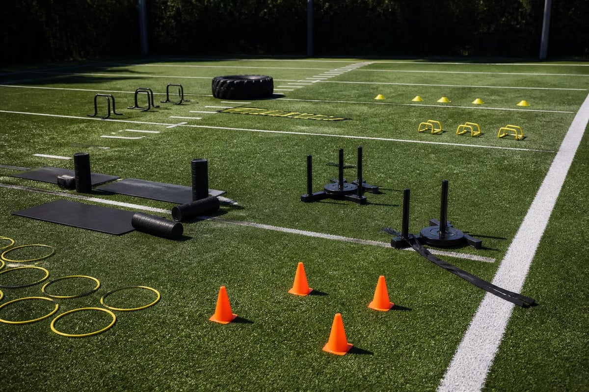 Conditioning equipment setup