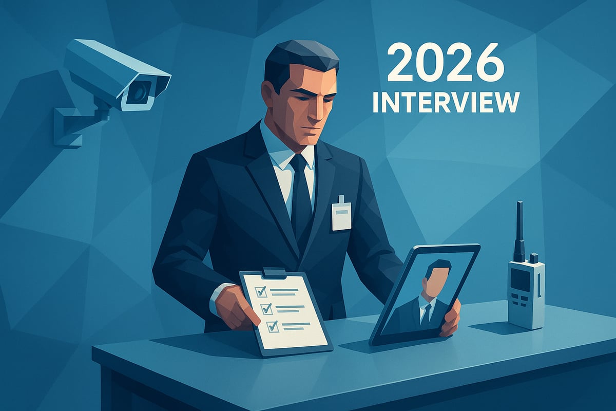 Expert Tips for Acing Your Security Guard Interview in 2026