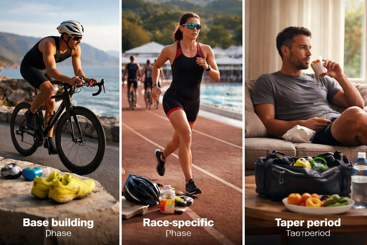 IRONMAN training periodisation phases