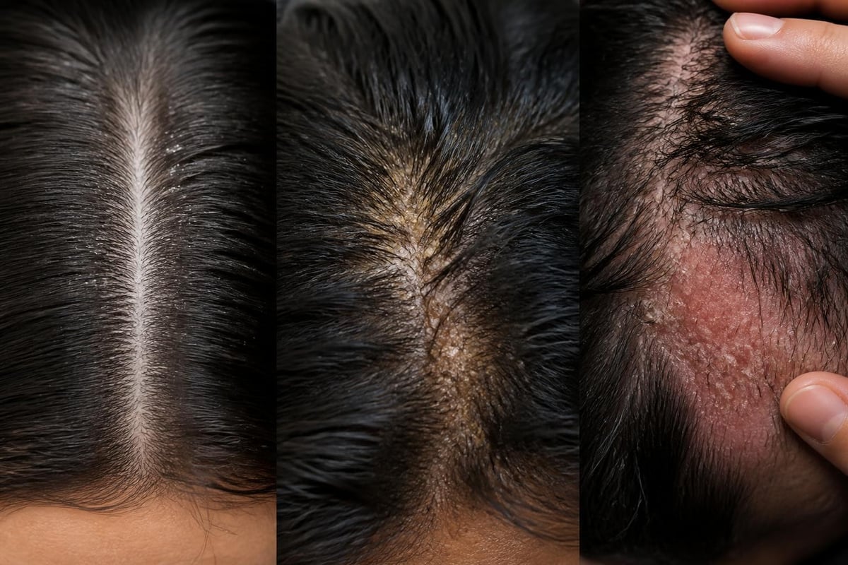 Dry scalp versus product buildup versus dermatitis