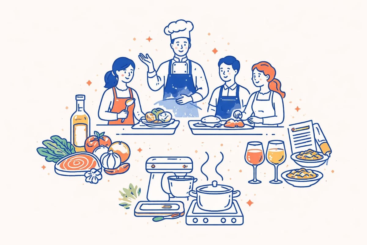 Qualitätsmerkmale Kochkurs