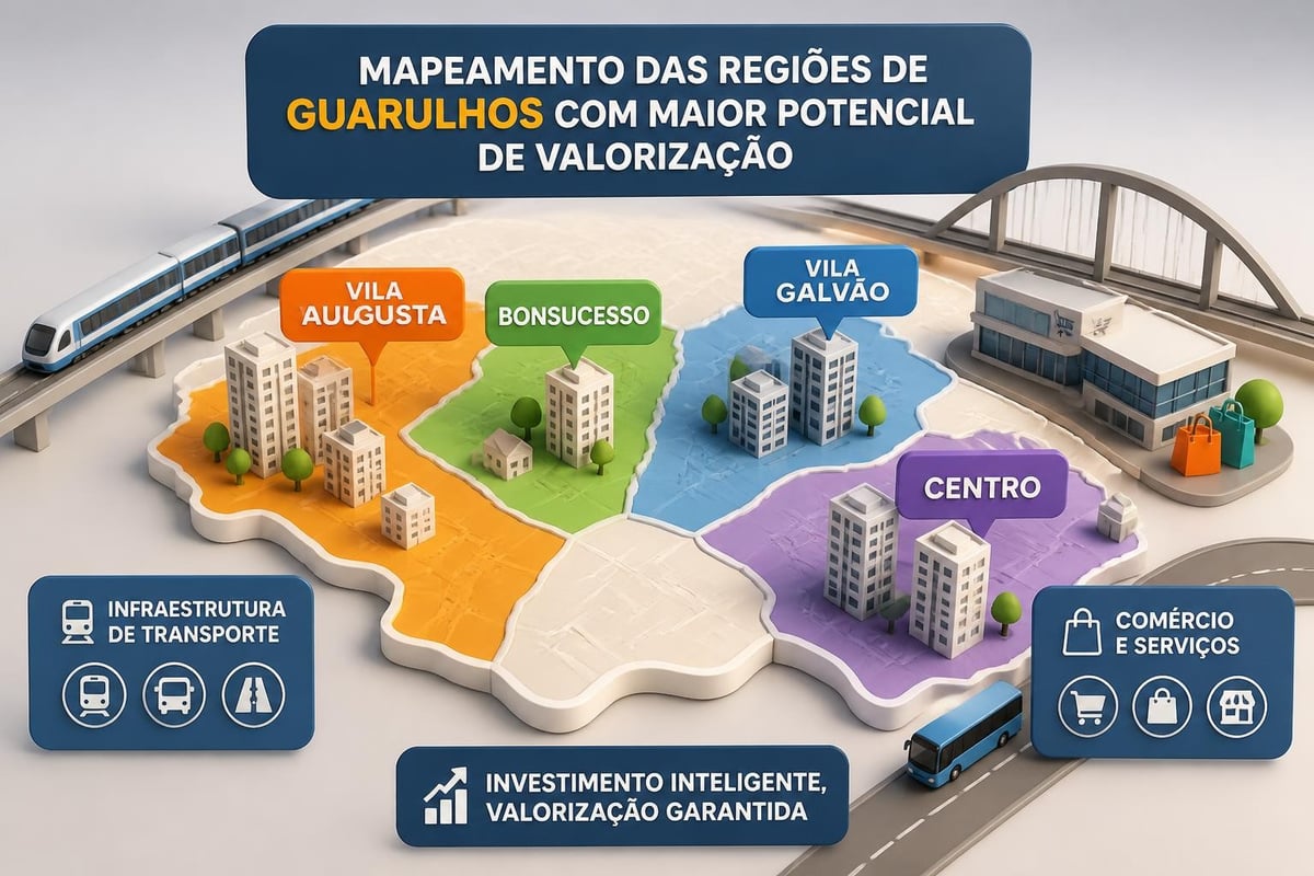 Regiões estratégicas Guarulhos