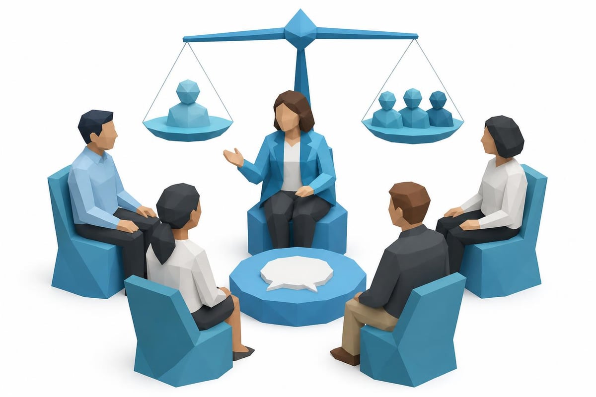 Group coaching facilitation
