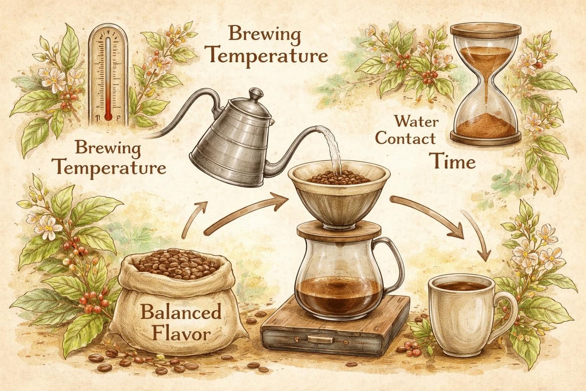 Coffee extraction process