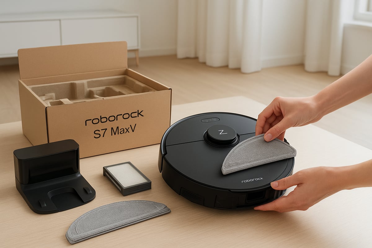 Slik Setter Du Opp Roborock S7 MaxV: Steg-for-Steg Guide