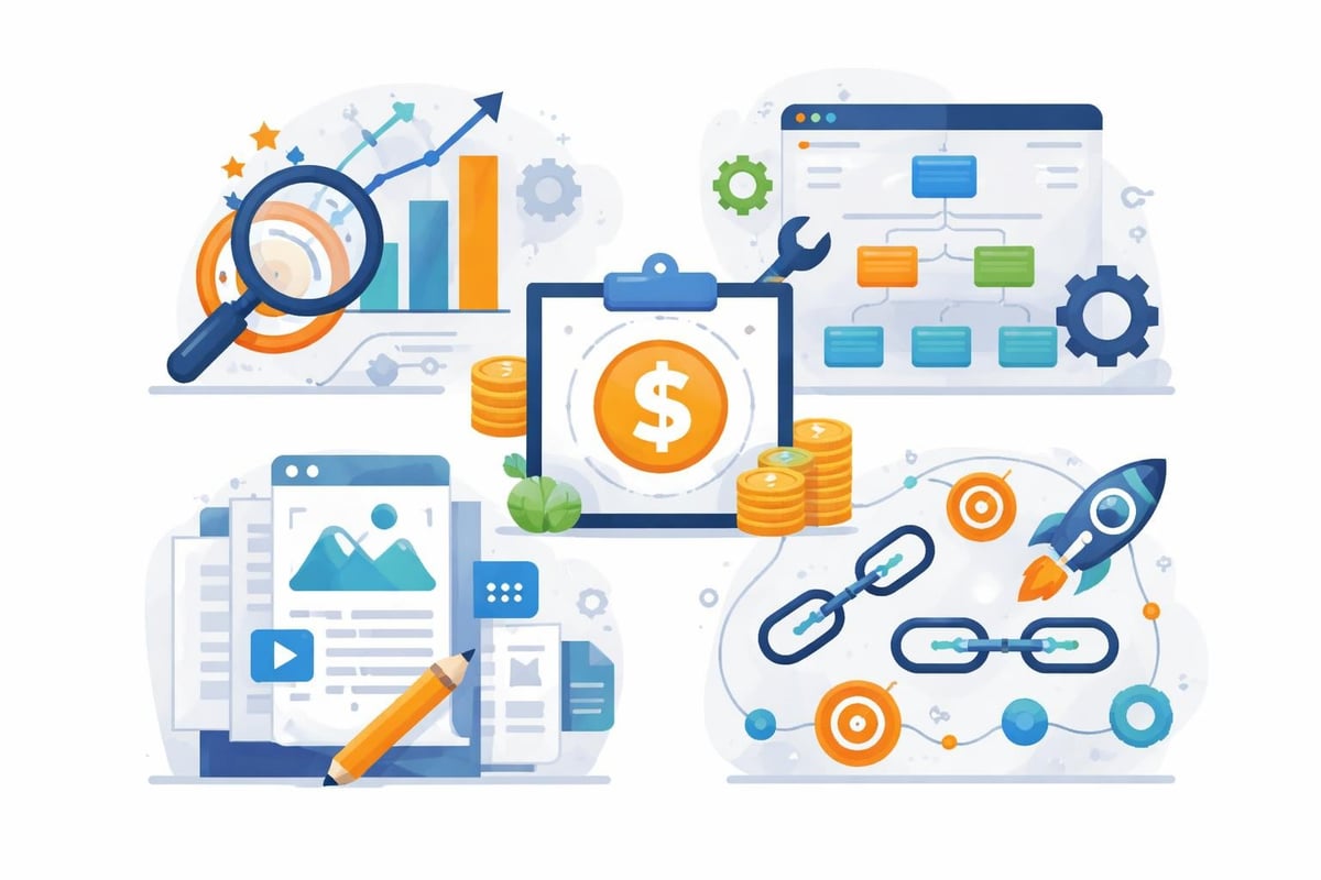 SEO cost factors breakdown