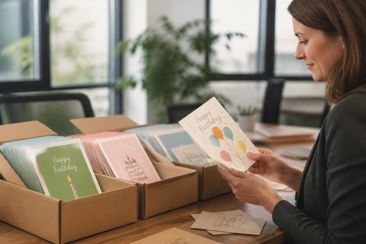 Business benefits of bulk card purchasing