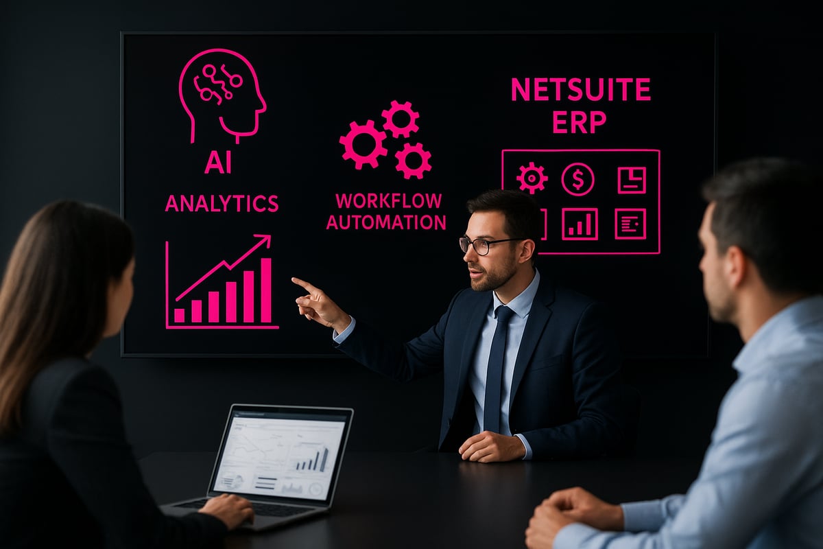 Integrating Advanced Technologies: AI, Automation, and Analytics in NetSuite