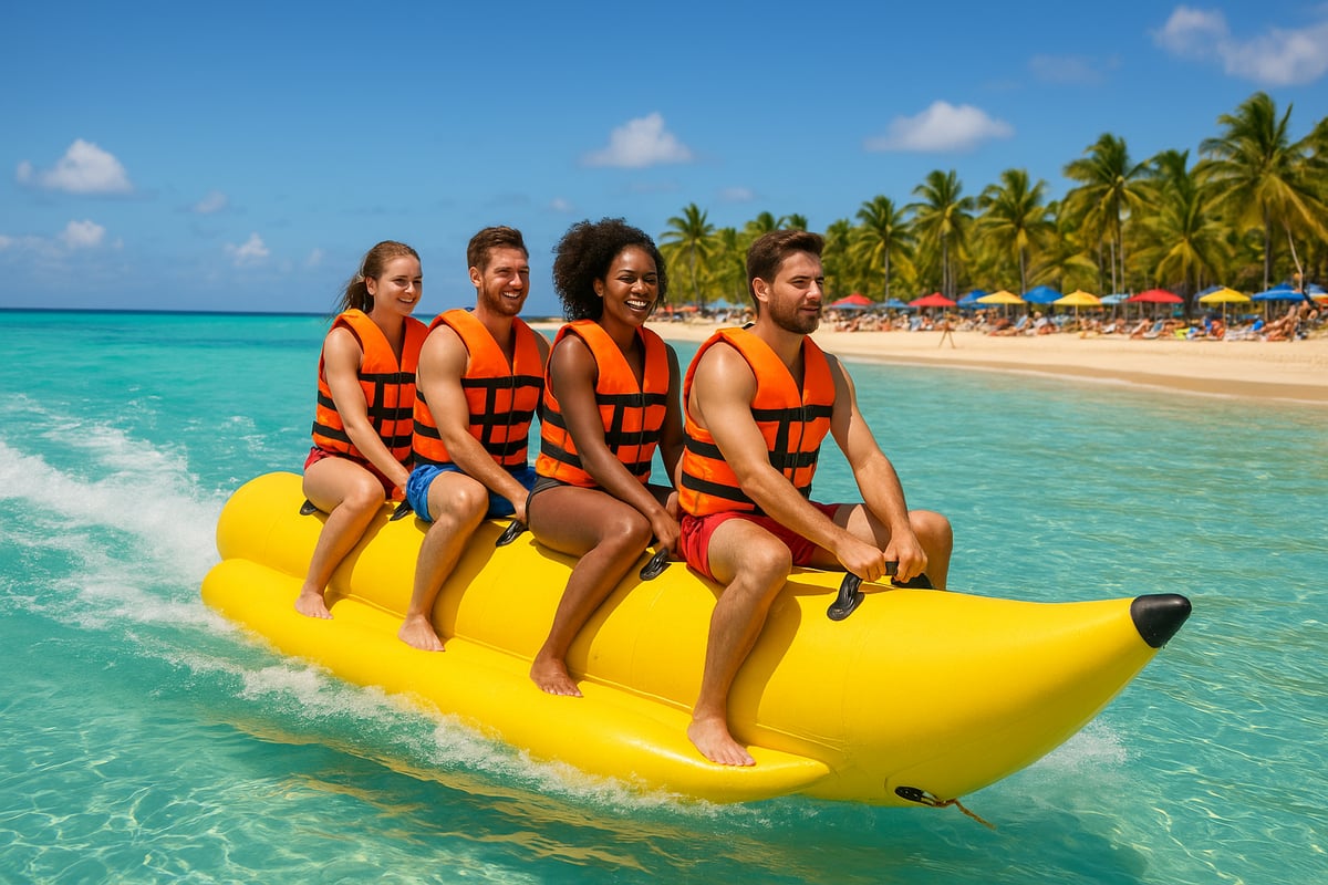 Motos de Agua Benidorm - article ec66c37c 3e05 492e ab0 fotografia realista de una banana lancha inflable 0 pkwy5o ¿Qué es una Banana Lancha? Historia y Características