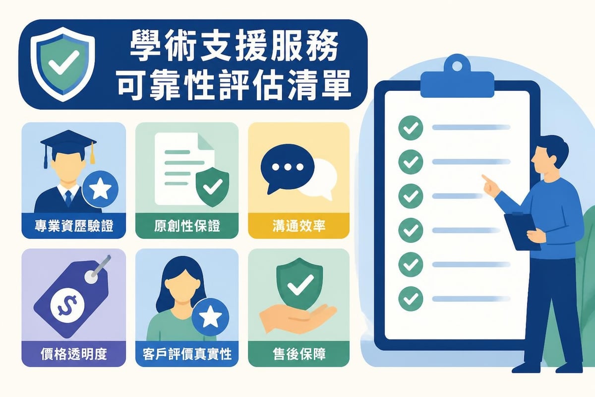 評估學術服務可靠性